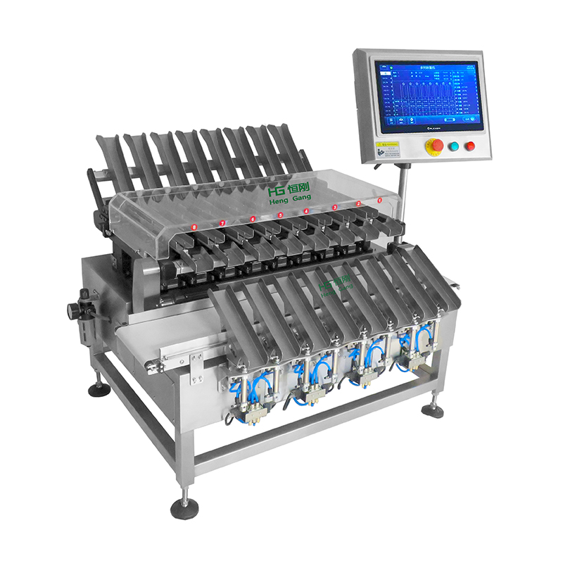 12列通道檢重秤1-10克12列檢重秤10通道包裝機后端多列機